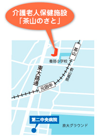 茶山のさと地図