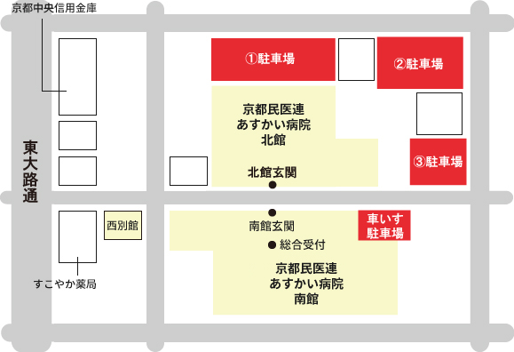 駐車場のご案内