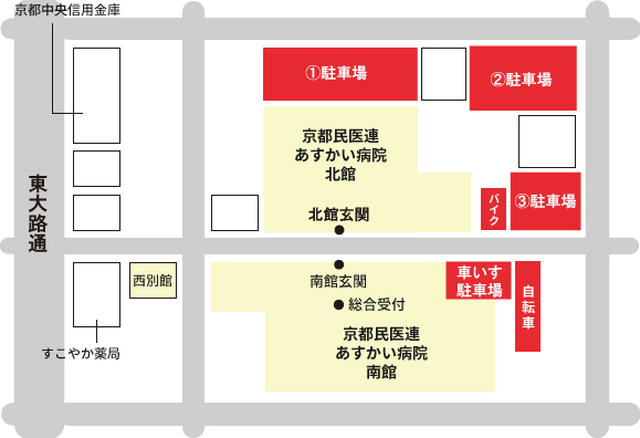 駐車場のご案内